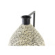 Jarrón DKD Home Decor Negro Metal Marrón Marrón claro (26 x 26 x 39 cm)