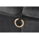 Banqueta DKD Home Decor   Gris Metal Poliéster (125 x 56 x 53 cm)