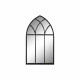 Espejo de pared DKD Home Decor Negro Ventana 36 x 2 x 65 cm (65 Piezas)