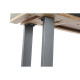 Consola DKD Home Decor 115 x 40 x 80 cm Negro Madera Marrón Gris oscuro Madera de mango
