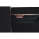 Cupboard DKD Home Decor   110 x 50 x 180 cm Black Metal Poplar