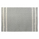 Alfombra DKD Home Decor Negro Zig-zag Blanco (160 x 226 x 0,7 cm)