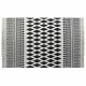 Carpet DKD Home Decor Black White (160 x 250 x 0,7 cm)