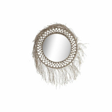 Wall mirror DKD Home Decor Natural Bali 60 x 4 x 60 cm