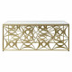 Mesa de Centro DKD Home Decor Espejo Metal (110 x 60 x 46 cm)