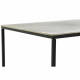 Mesa de Centro DKD Home Decor Metal Aluminio (111,7 x 61 x 43 cm)