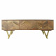 Mesa de Centro DKD Home Decor Metal Madera de mango (120 x 60,5 x 46 cm)