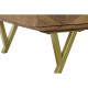 Mesa de Centro DKD Home Decor Metal Madera de mango (120 x 60,5 x 46 cm)