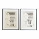 Cuadro DKD Home Decor 60 x 3 x 76 cm Neoclásico (2 Unidades)