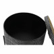 Consola DKD Home Decor Negro Plateado Metal Madera MDF 45 x 45 x 39 cm