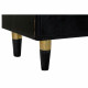 Aparador DKD Home Decor Negro Natural Ratán Madera de mango (150 x 40 x 65 cm)