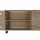 Sideboard DKD Home Decor Black Metal Mango wood (140 x 40 x 93 cm)