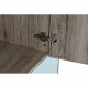 Sideboard DKD Home Decor Natural MDF Tempered Glass (120 x 44 x 120 cm)