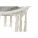 Hamaca DKD Home Decor Beige Gris Granate 82 x 62 x 123 cm (82 x 62 x 123 cm)