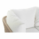 Sofá de Jardín DKD Home Decor Beige Aluminio Cuerda 196 x 75 x 68,5 cm  