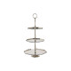 Centerpiece DKD Home Decor Silver Aluminium (28 x 28 x 47 cm)