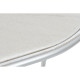 Consola DKD Home Decor Plateado Metal Blanco Mármol 115 x 35 x 78 cm