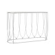 Consola DKD Home Decor Plateado Metal Blanco Mármol 115 x 35 x 78 cm