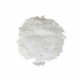 Floor Lamp DKD Home Decor Metal White Feather (40 x 40 x 150 cm)
