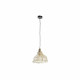 Ceiling Light DKD Home Decor Brown Multicolour Metal wicker 50 W Urban 220 V 30 x 30 x 29 cm