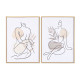Painting DKD Home Decor 50 x 3,5 x 70 cm Abstract Scandinavian (2 Units)