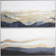 Painting DKD Home Decor 120 x 3,2 x 60 Oriental Moutain (2 Units)