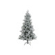 Árbol de Navidad DKD Home Decor Blanco Verde Polietileno Nevado 140 x 140 x 210 cm