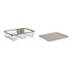 Escurridor para Fregadero Home ESPRIT Gris 44 x 32 x 13 cm