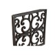 Soporte de Pared para Colgar Macetas Home ESPRIT Marrón oscuro Hierro 18 x 17,5 x 18 cm