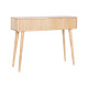 Consola Home ESPRIT Metal Madera de caucho 100 x 30 x 78 cm