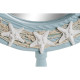 Wall mirror Home ESPRIT Sky blue Mediterranean 42,5 x 3 x 42,5 cm