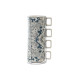 Juego de Tazas de Café Home ESPRIT Beige Gris Rosa Lila Metal Bambú Dolomita 260 ml