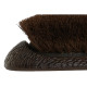 Felpudo Home ESPRIT Marrón oscuro Hierro 28 x 12,5 x 9,5 cm Erizo