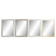 Wall mirror DKD Home Decor Tropical Leaf of a plant 70 x 2 x 97 cm (4 Units)