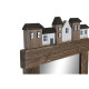 Wall mirror DKD Home Decor Brown Aged finish 40 x 9 x 68 cm