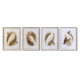 Lienzo DKD Home Decor 50 x 2,8 x 65 cm 50 x 65 x 2.8 cm Loro Cottage (4 Piezas)