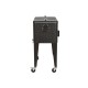 Nevera Portátil DKD Home Decor Marrón Metal ratán sintético 76 L 83 x 48 x 86 cm