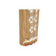 Figura Decorativa DKD Home Decor Blanco Marrón Perro Tropical 80 cm 16 x 9 x 100 cm
