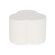 Reposapiés DKD Home Decor Blanco 53 x 53 x 40 cm