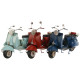 Decorative Figure Home ESPRIT Motorbike 26,5 x 11 x 17 cm (3 Units)