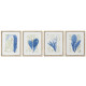 Cuadro Home ESPRIT Mediterráneo 35 x 2,5 x 45 cm (4 Unidades)