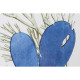 Cuadro Home ESPRIT Mediterráneo 35 x 2,5 x 45 cm (4 Unidades)