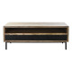 Mesa de Centro DKD Home Decor Negro Marrón claro Metal Madera de mango 120 x 60 x 45 cm