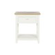 Mesita de Noche DKD Home Decor Beige Natural Madera de Paulonia 49,5 x 35 x 61 cm