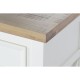 Mesita de Noche DKD Home Decor Beige Natural Madera de Paulonia 49,5 x 35 x 61 cm