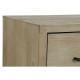Aparador DKD Home Decor Negro Natural Metal Madera MDF 120 x 40 x 64 cm