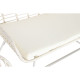 Conjunto de Sofá y Mesa DKD Home Decor Metal ratán sintético 124 x 74 x 84 cm