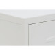 Nightstand Home ESPRIT White Metal 35 x 35 x 51 cm