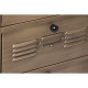 Cajonera Home ESPRIT Dorado Metal Loft 78 x 34 x 70 cm