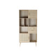 Shelves Home ESPRIT Natural Paolownia wood MDF Wood 90 x 37 x 189 cm